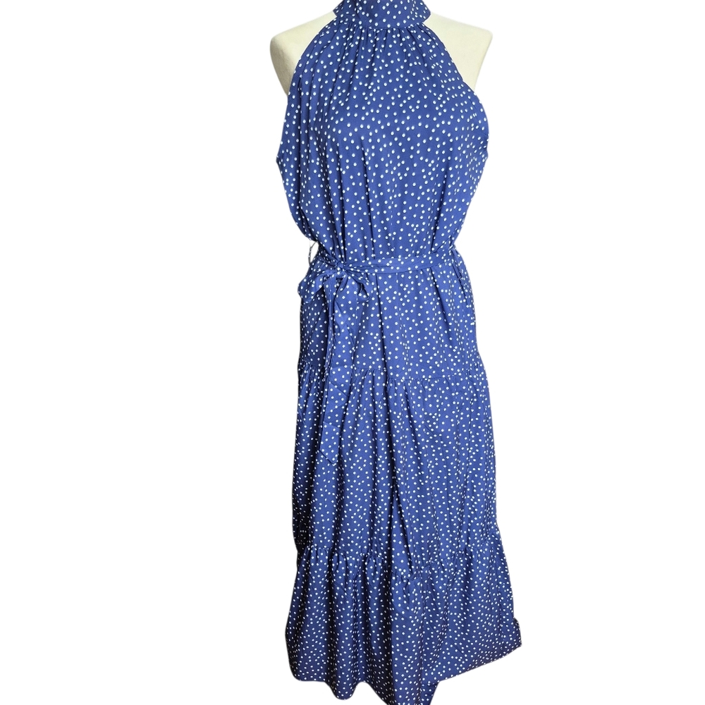 NWT Made With Love Size XL Halter Maxi Dress